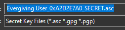 kleopatra_create_key_secret.png